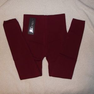 Yelete Plus Size Fleece Lined Leggings